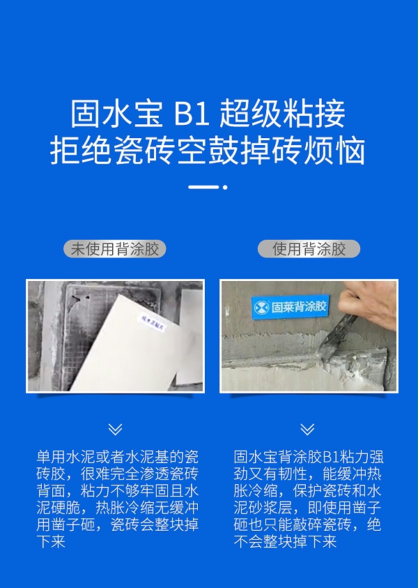 固水宝背涂胶B1