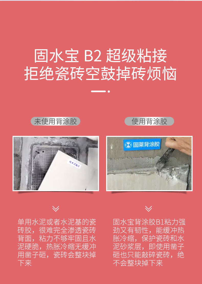 固水宝背涂胶B2